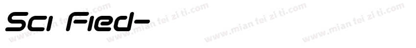 Sci Fied字体转换